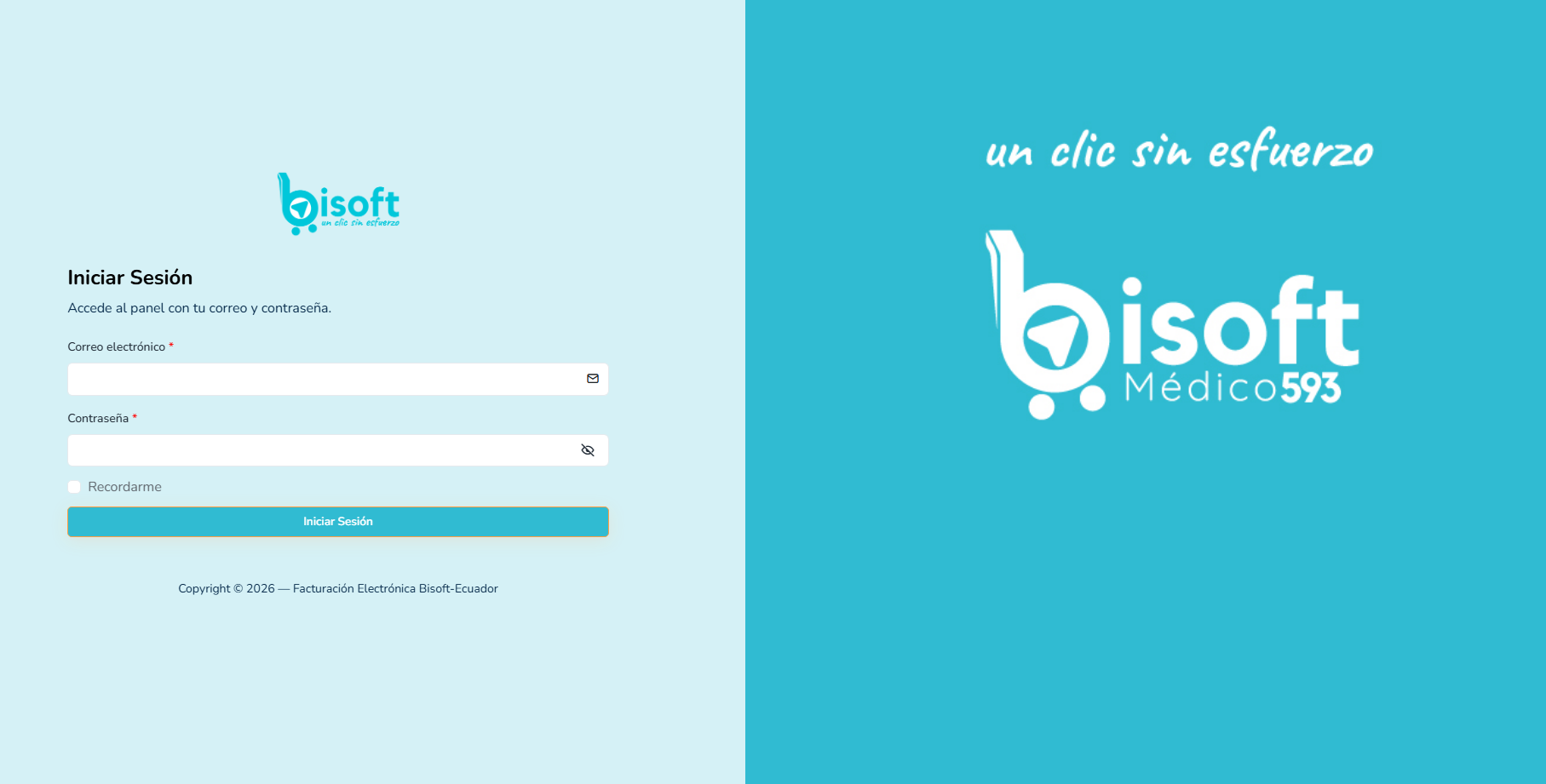 Pantalla de bisoft